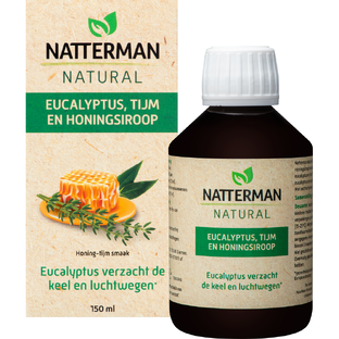 Natterman Natural Eucalyptus Tijm En Honingsiroop 150ML
