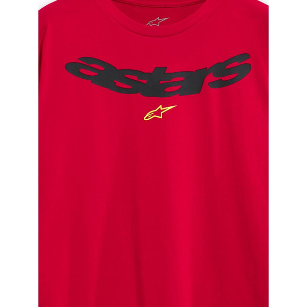 Alpinestars - T-shirt Elliptic SS CSF Rouge
