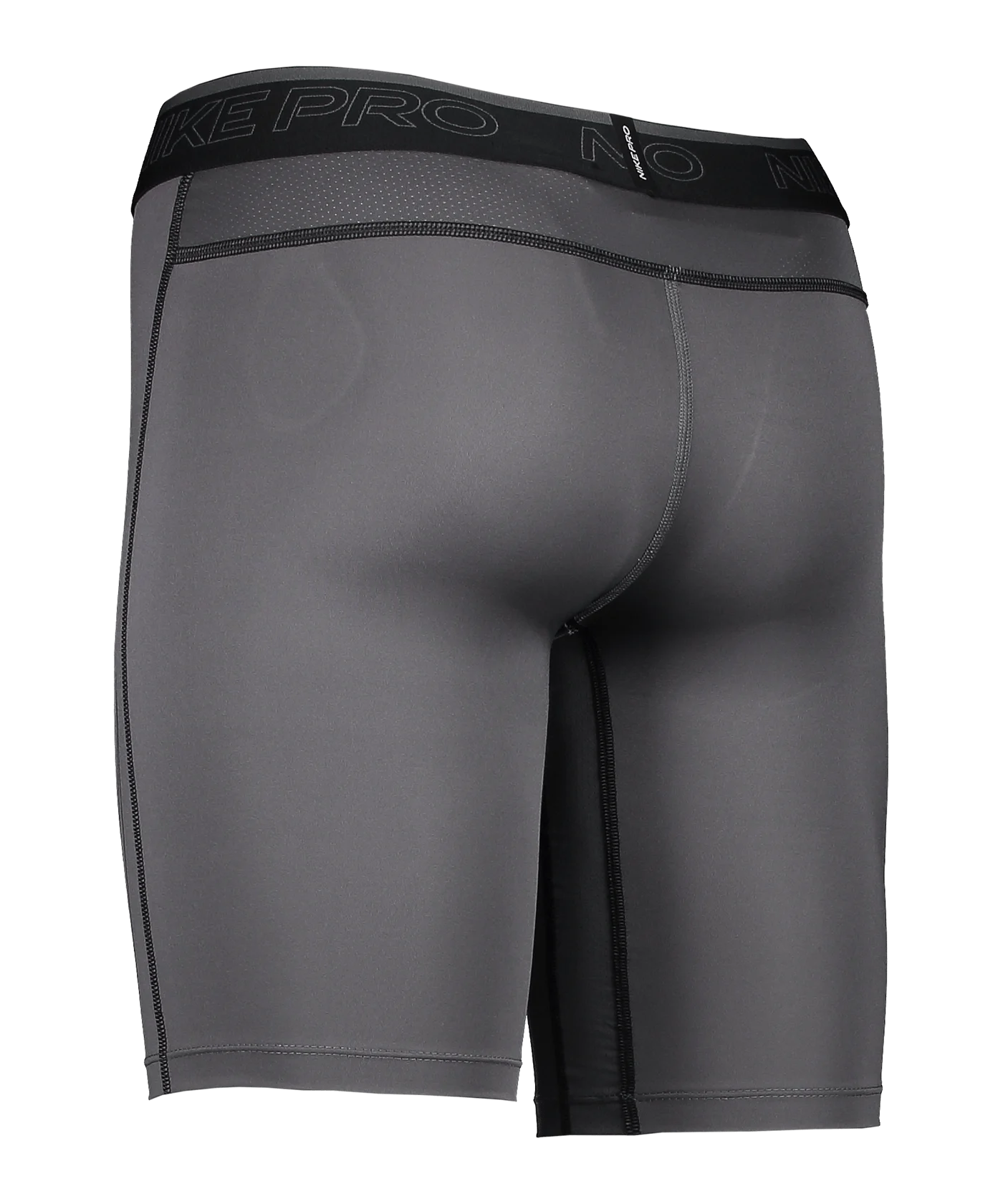 Nike Pro Long Short Grau Schwarz F068