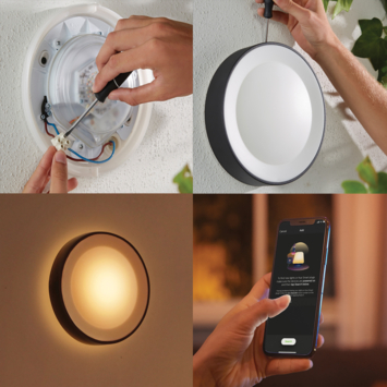 Philips Hue outdoor buitenlamp Daylo zwart