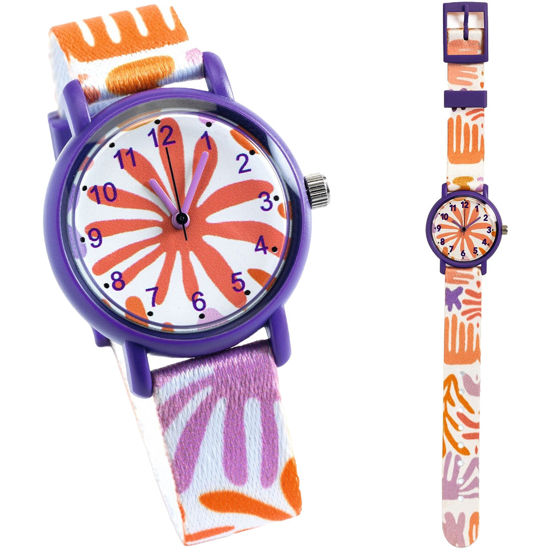 Djeco kinderhorloge blaadjes