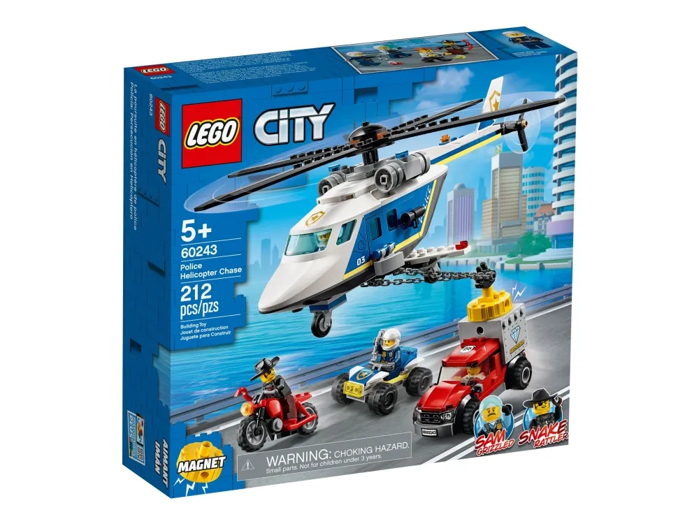 LEGO City 60243 Politihelikopterjagt