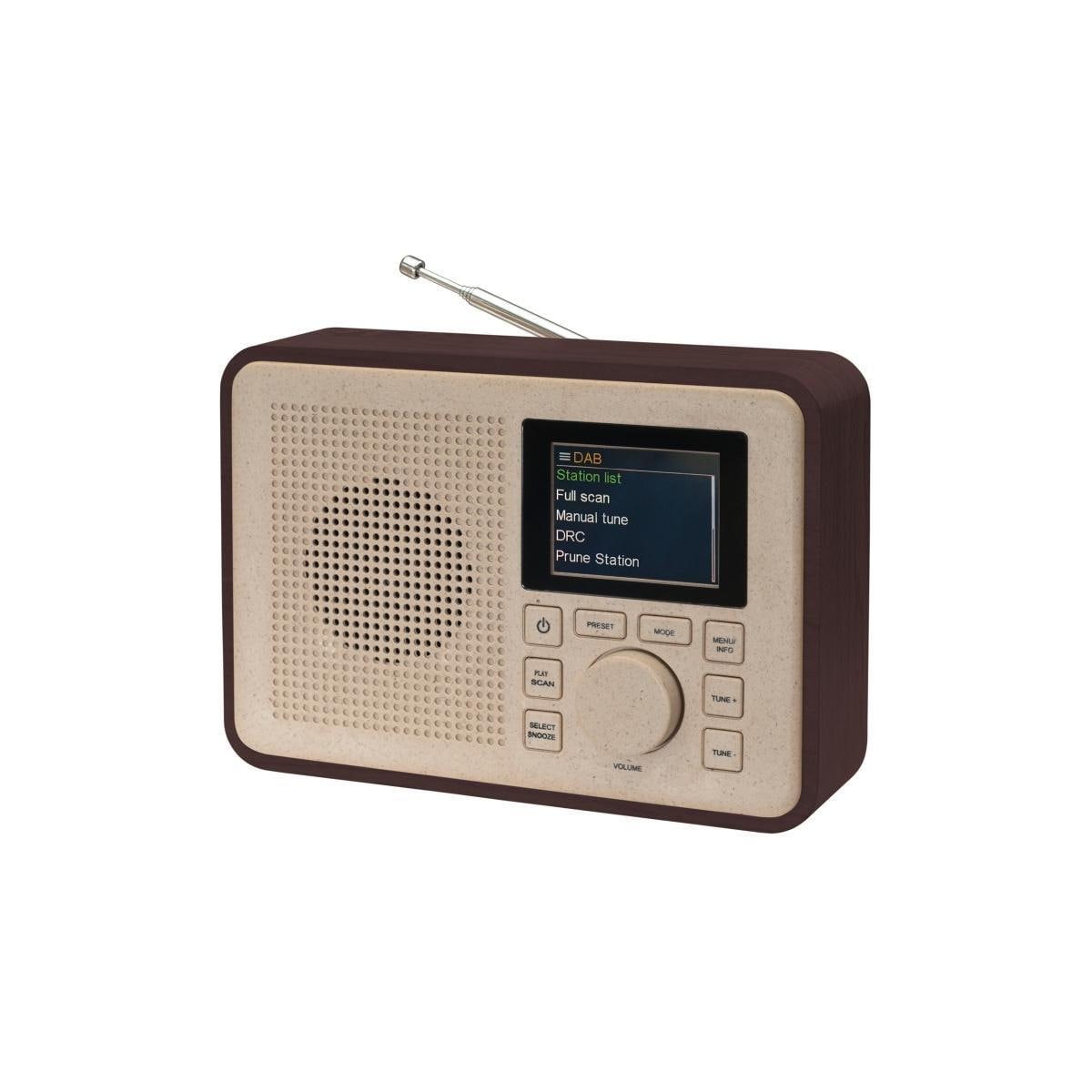 Denver DAB+&FM-Radio Delvis gjord av Bioplast