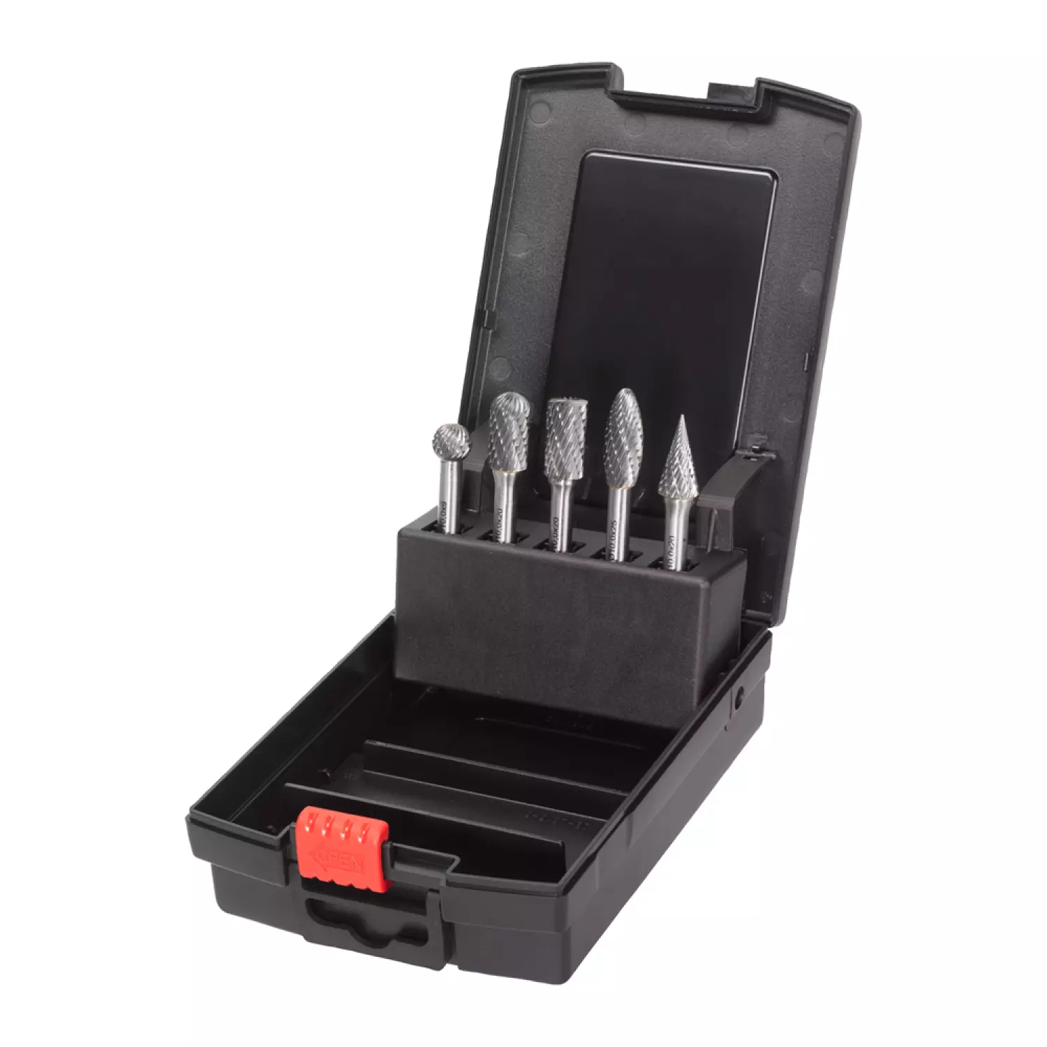 Milwaukee 4932493577 Stiftfrezen set - 6 mm - Carbide - 5 stuks