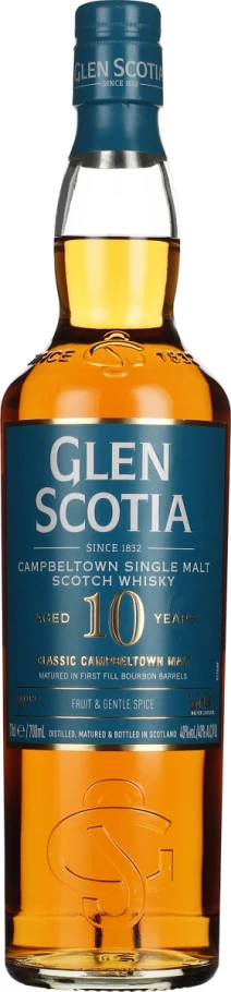 GLEN SCOTIA 10 YEARS UNPEATED 70CL