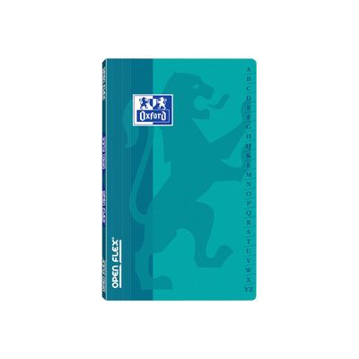 Oxford OpenFlex - Répertoire 9 x 14 cm - 96 pages - petits carreaux (5x5 mm) - disponible dans différentes couleurs