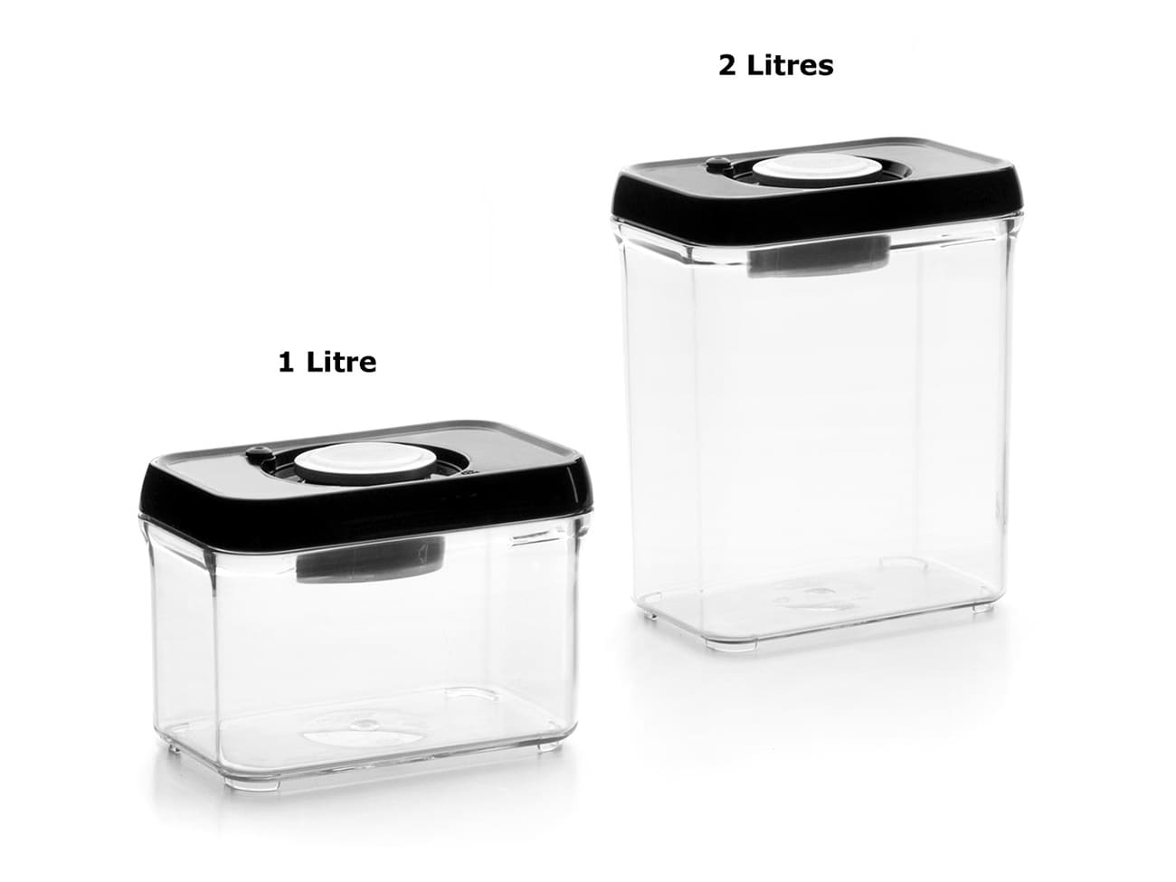 Boîte de conservation sous vide - Rectangulaire - 1 Litre - Ibili