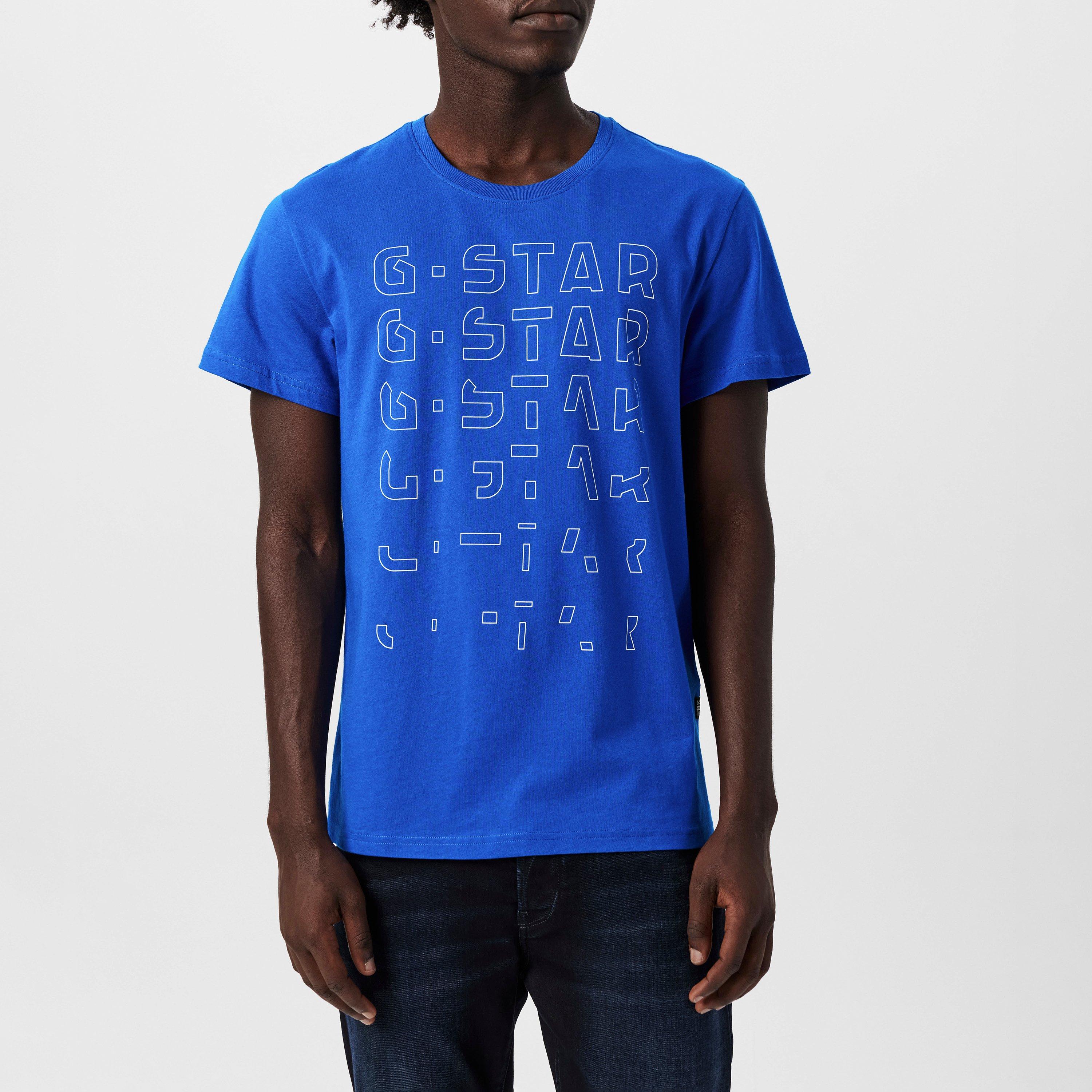 G Star Gradient Graphic T Shirt