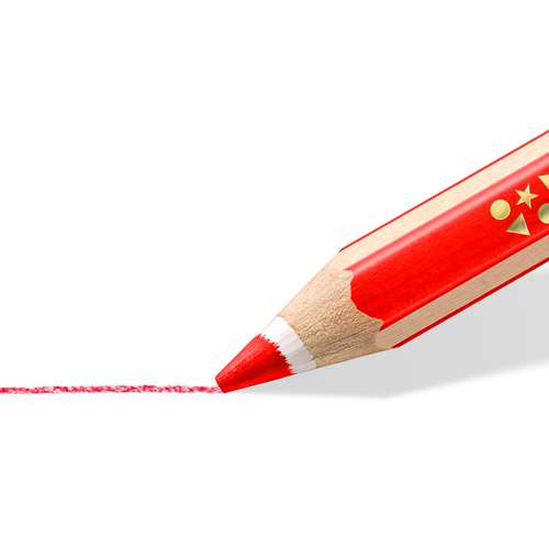 STAEDTLER® Noris®  jumbo Buntstifte, 10er-Set mit Spitzer