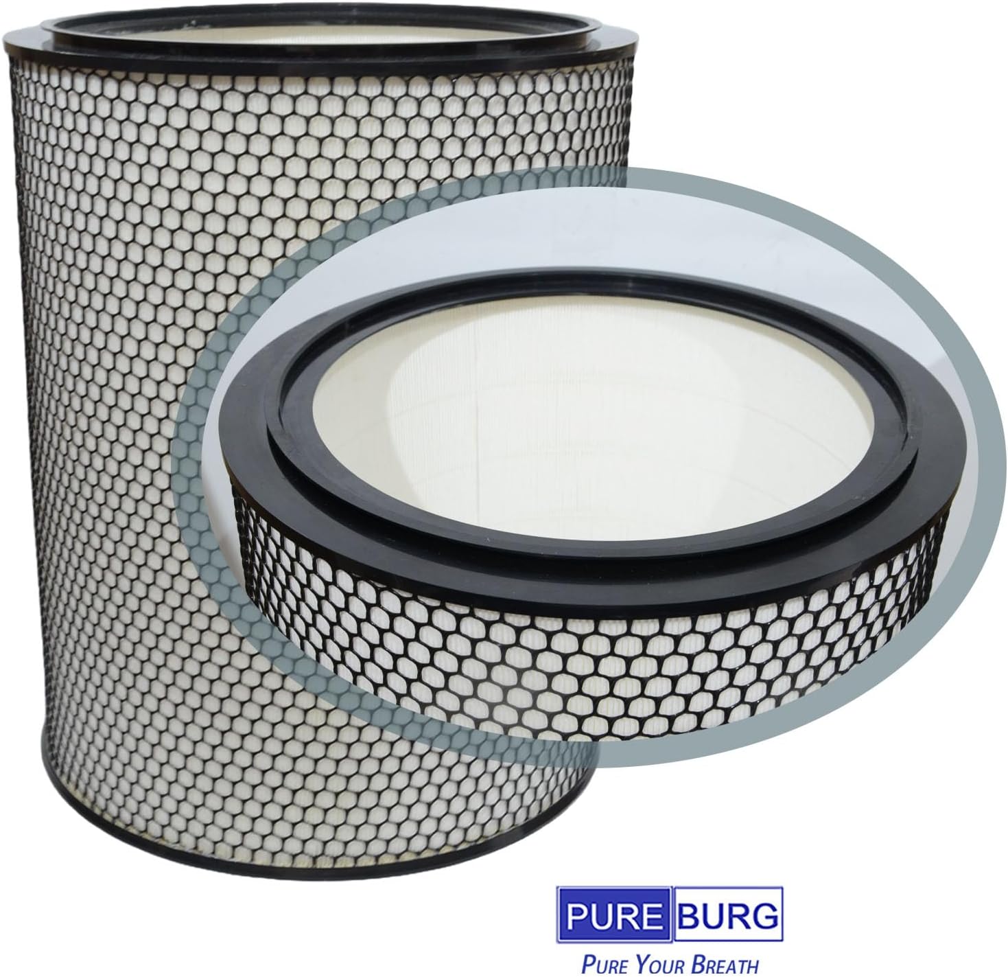 PUREBURG Ersatzfilter-Set kompatibel mit Dyson BP03/BP04/BP06 Purifier Big+Quiet Formaldehyde,H13-HEPA & Aktivkohlefilter für Staub, Rauch, Pollen und Tierhaare