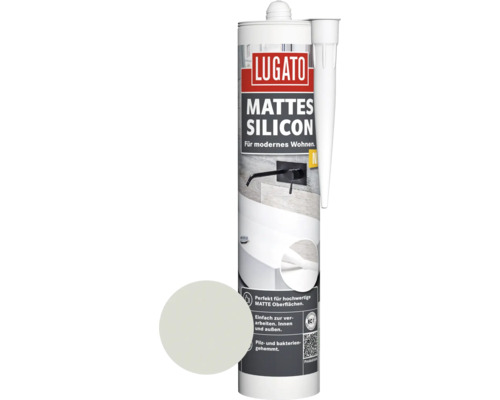 Lugato Matte Siliconen Zilvergrijs 310 ml