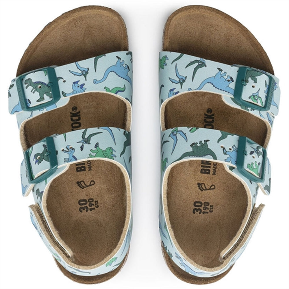 Køb Birkenstock Milano HL K BFDD Big Dino L. Blue Sandal