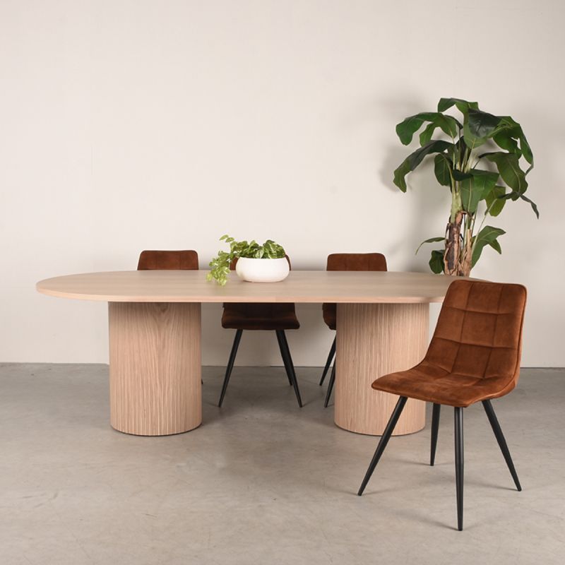Eettafel Naturel ME-70.062 Oliva B240 x D120 x H75 cm