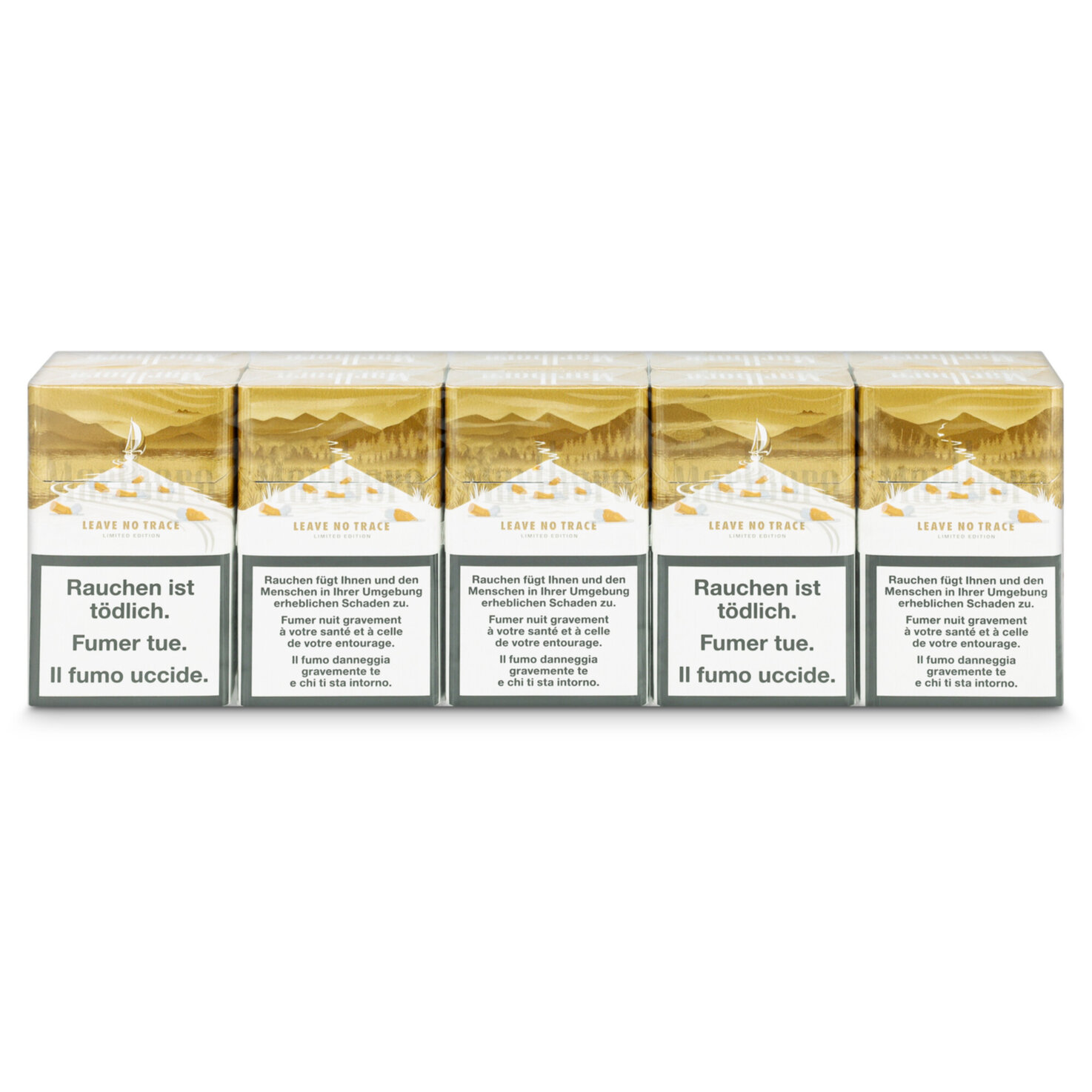 Marlboro Gold Zigaretten Box Stange
