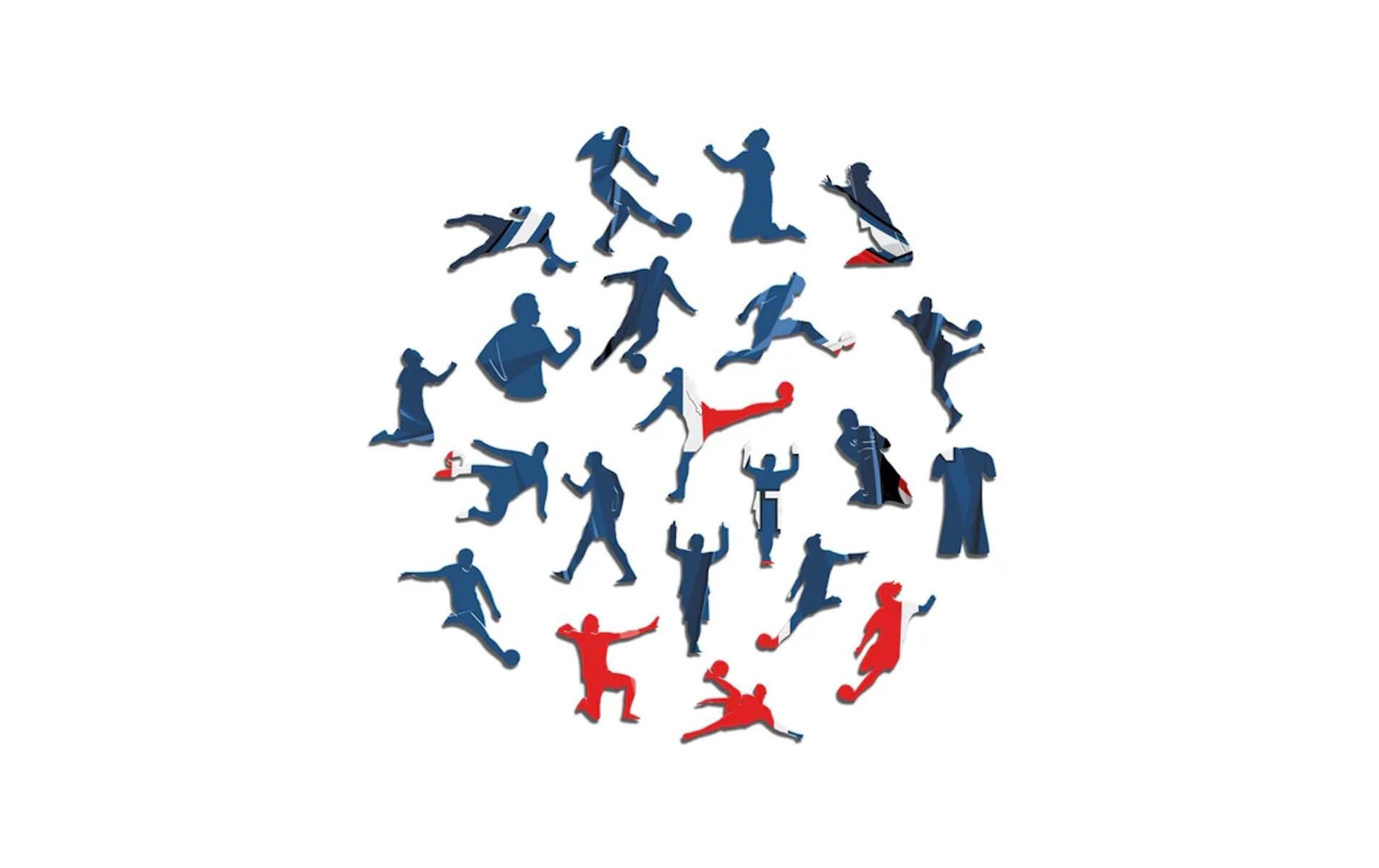 PSG FC – TrikotOffizielles Holzpuzzle, Grösse M