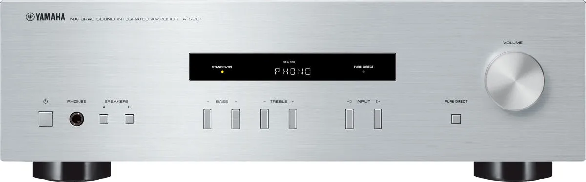 Yamaha A-S201 Silver Amplis hi-fi stéréo