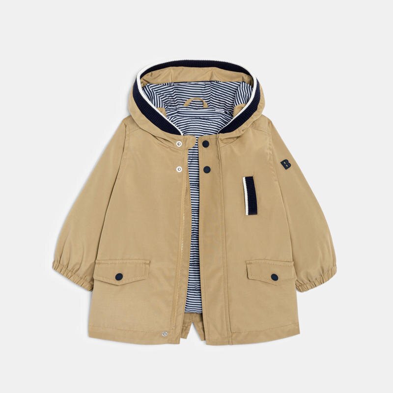 Manteau parka 3 en 1 beige bébé garçon Beige