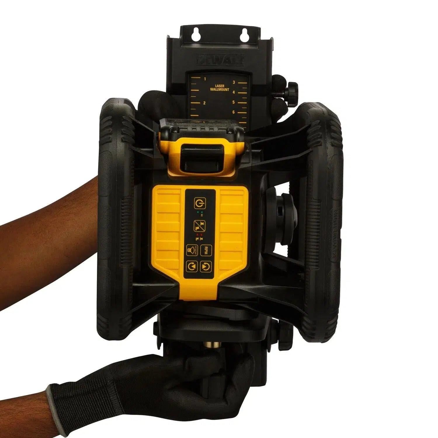 DeWALT DCE074D1R-SET Volautomatische roterende laser rood   statief   meetlat 18V XR 2.0Ah in TSTAK