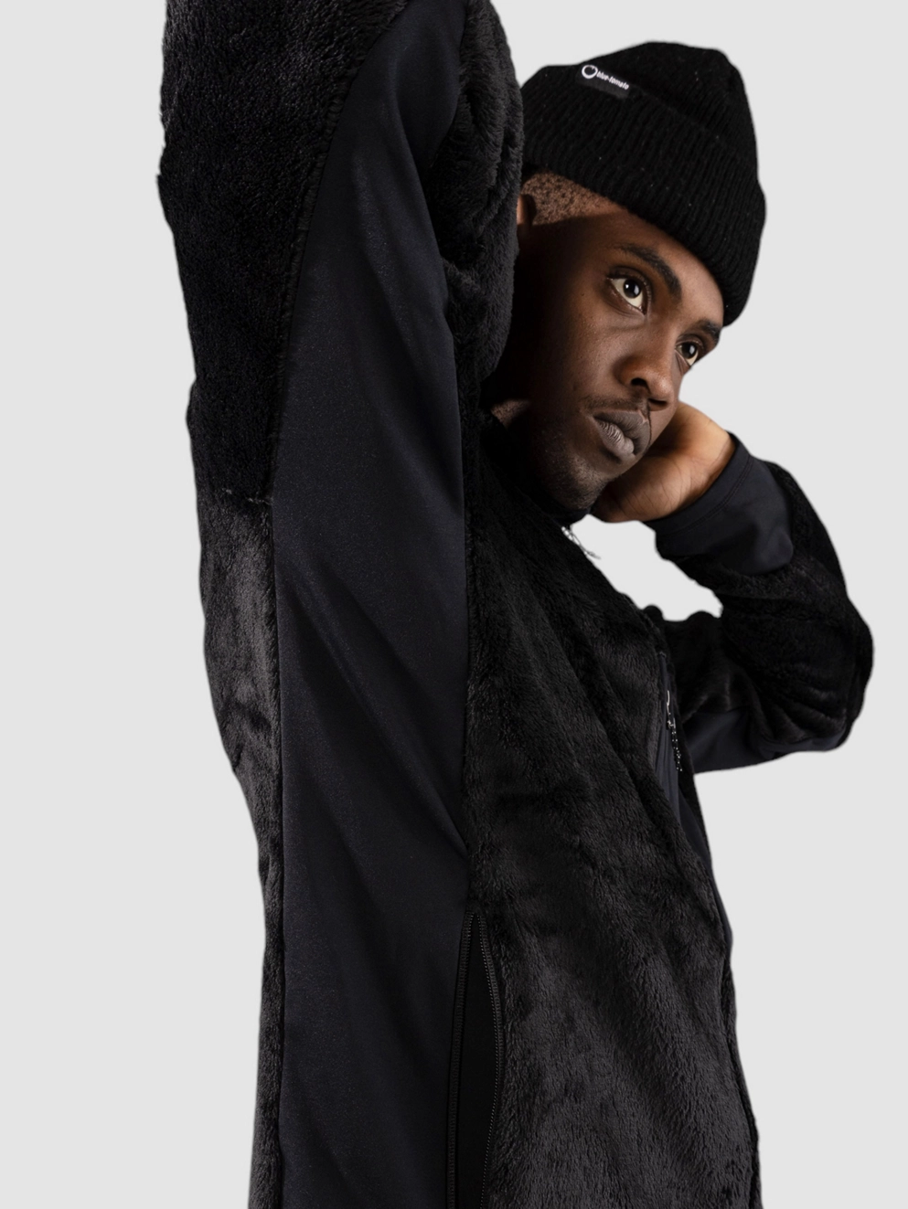 Mountain Hardwear Polartec High Loft Zip Hoodie black