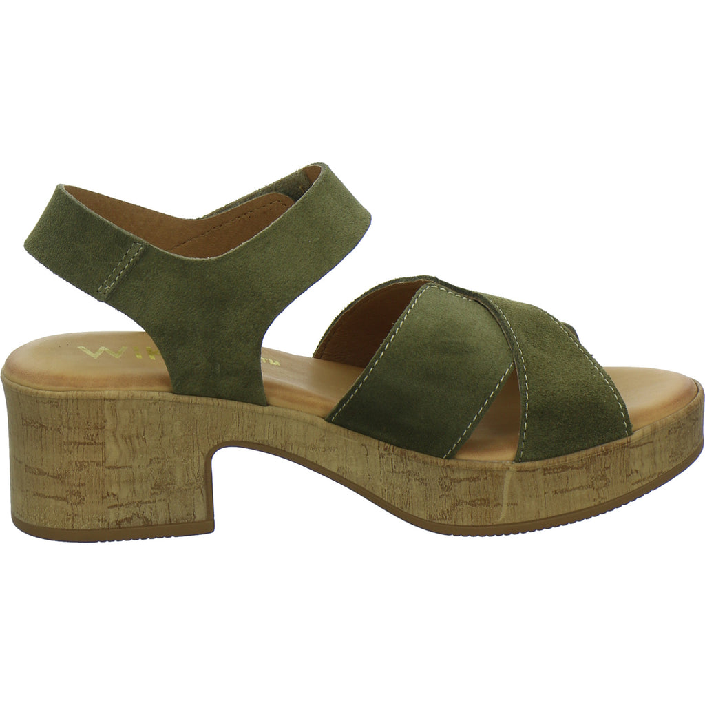 Wikers Sandaletten Damen oliv