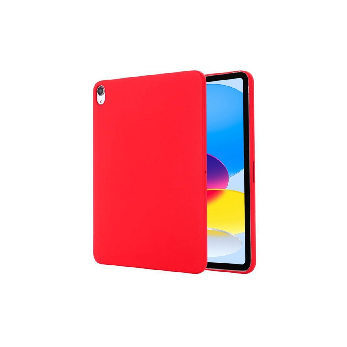 Liquid silikondeksel Apple iPad 10.9 (2022) - China Red