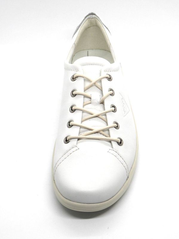 ECCO - Soft 2.0 - Sneaker - White - Leer