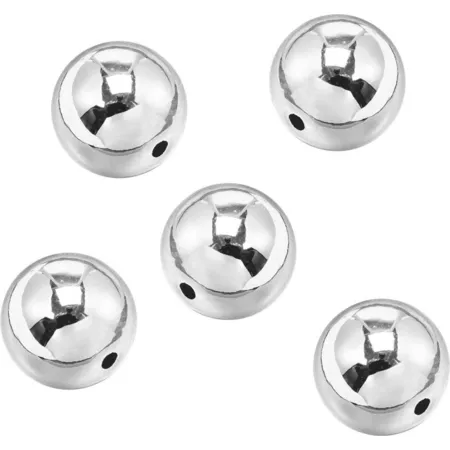 Knorr Prandell Wachsperlen, silber, 10mm, 8Stück