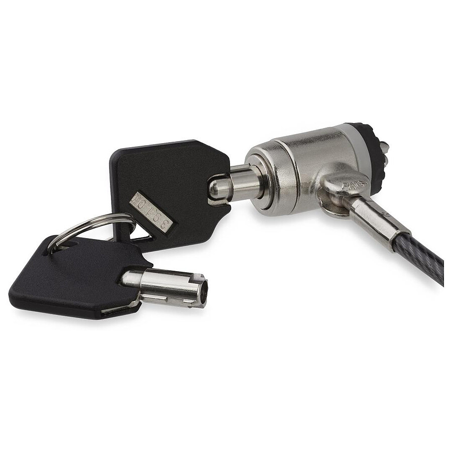 StarTech.com Câble de securité en acier à clé portable - 2 m