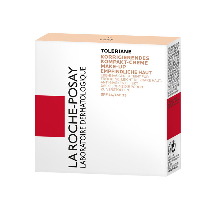 La Roche-Posay Toleriane Teint Kompakt-Creme-Make-Up 11 Beige Clair, 9 g