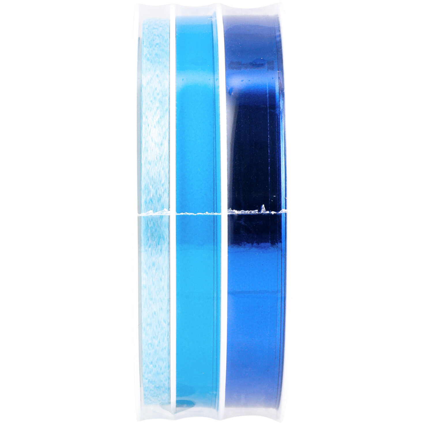 Geschenkband blau 3x10/7mm