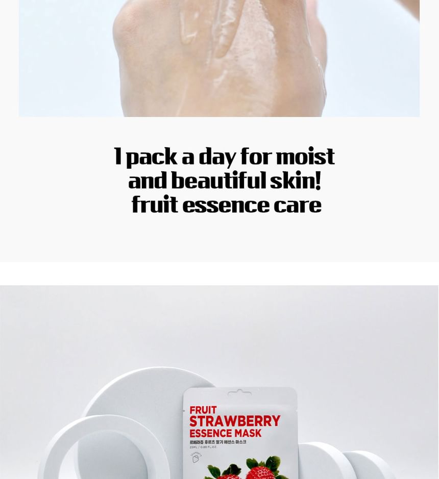 LEBELAGE - Fruit Essence Masker - 12 Soorten