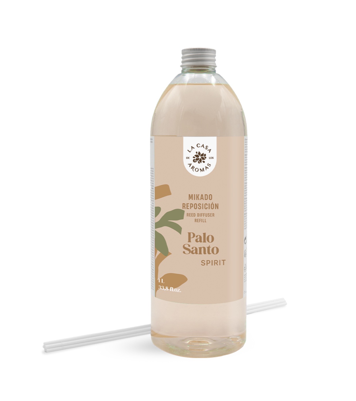 La Casa de los Aromas - Refil de Aromatizador de Ambiente Mikado 1L - Palo Santo