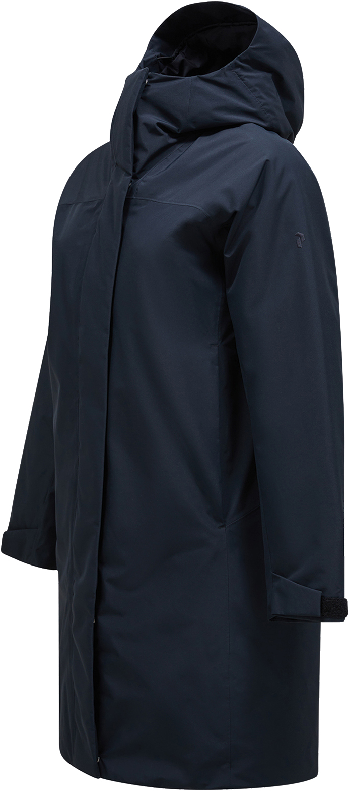 Treeline Insulated Parka Dame Black