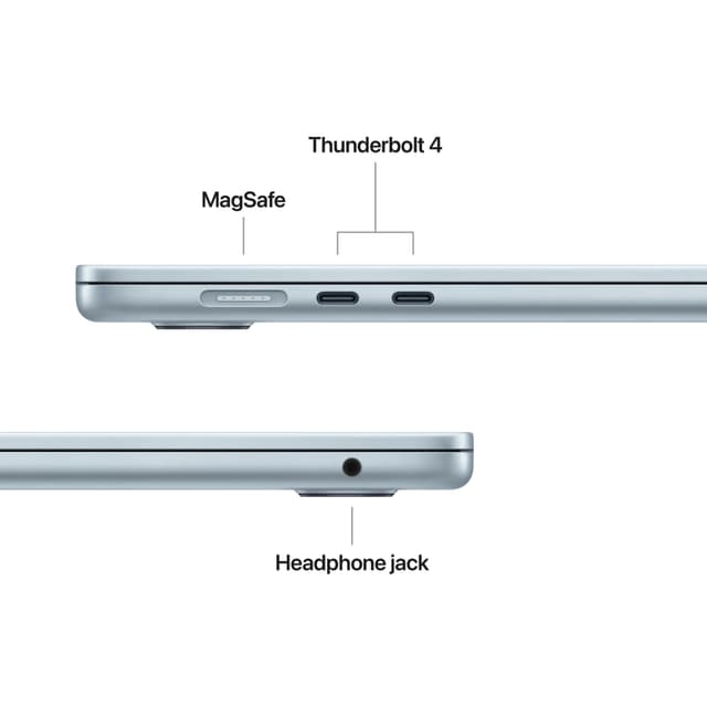 MacBook Air 15 M4 16/256GB (Himmelblå)