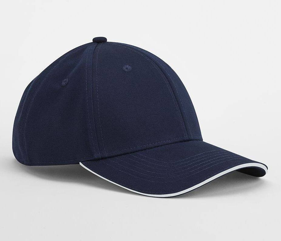 BEECHFIELD BF820C - Casquette en coton organique avec liseré