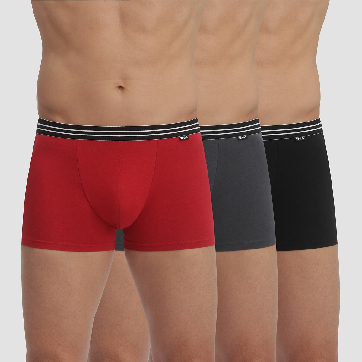 DIM<br>Conjunto de 3 cuecas boxer Ecodim