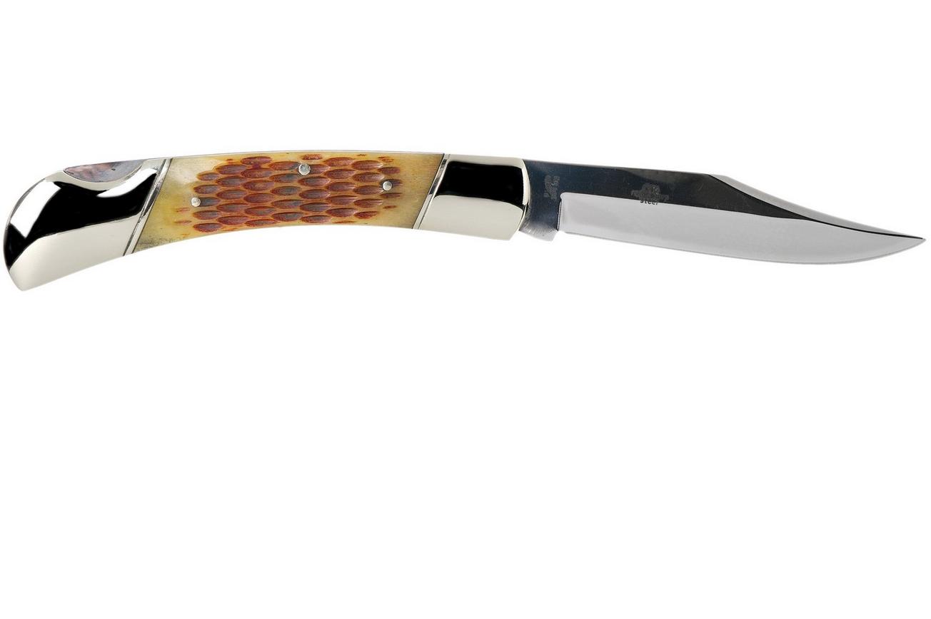 Rough Ryder Folding Hunter Amber Bone RR066 lockback zakmes
