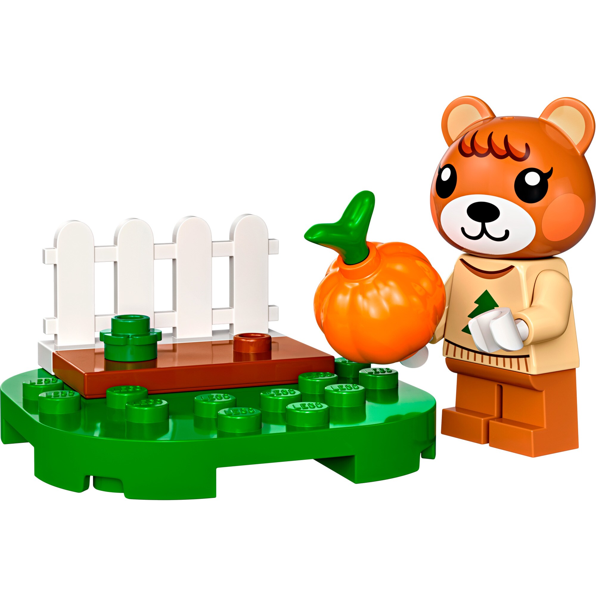LEGO Konstruktionsspielzeug Animal Crossing Monas Kürbisgärtchen