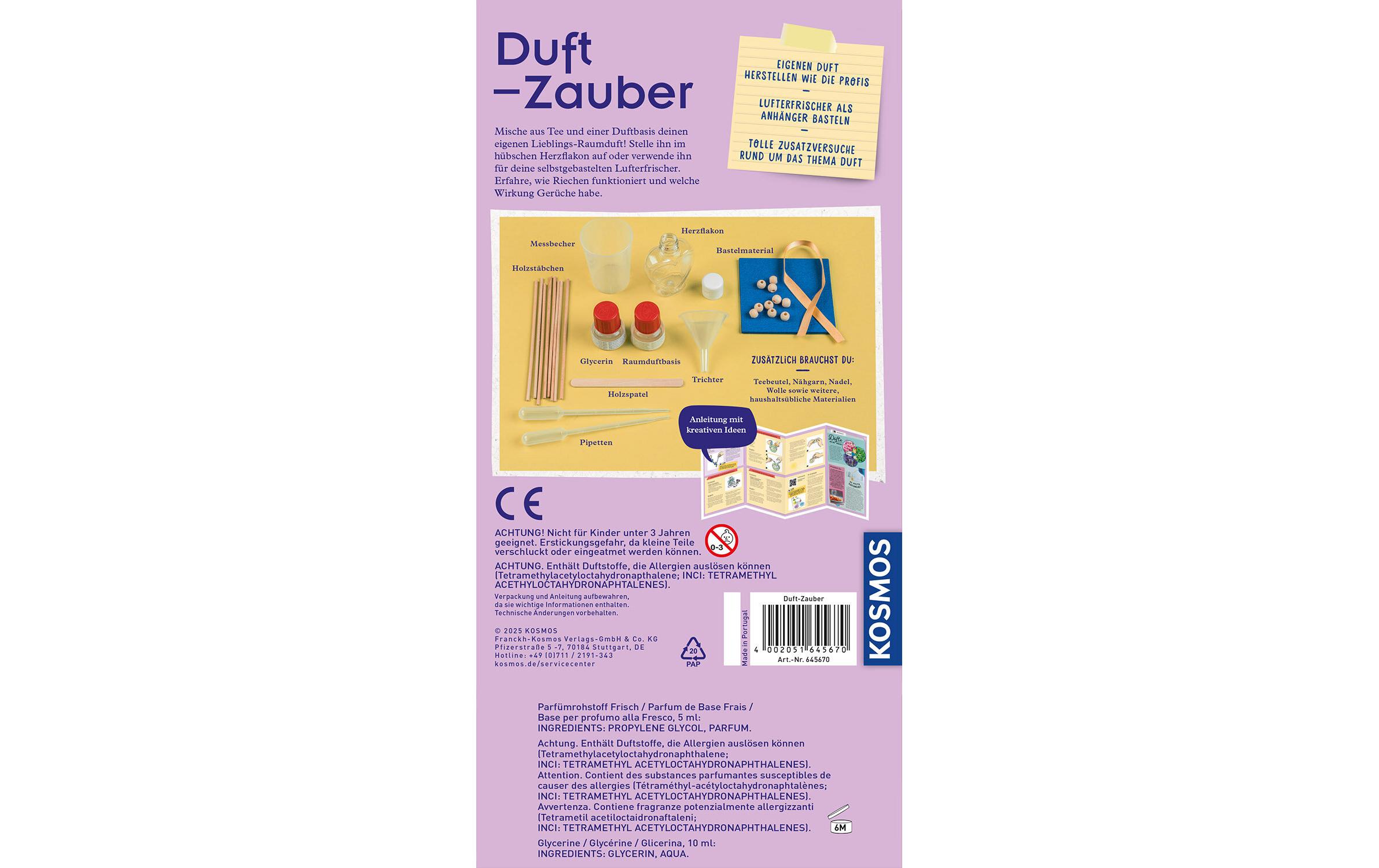 Experimentierkasten Duft-ZauberExperimentierset zum Duften