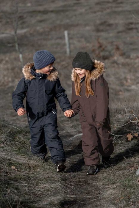 Coverall with Fake Fur flyverdragt