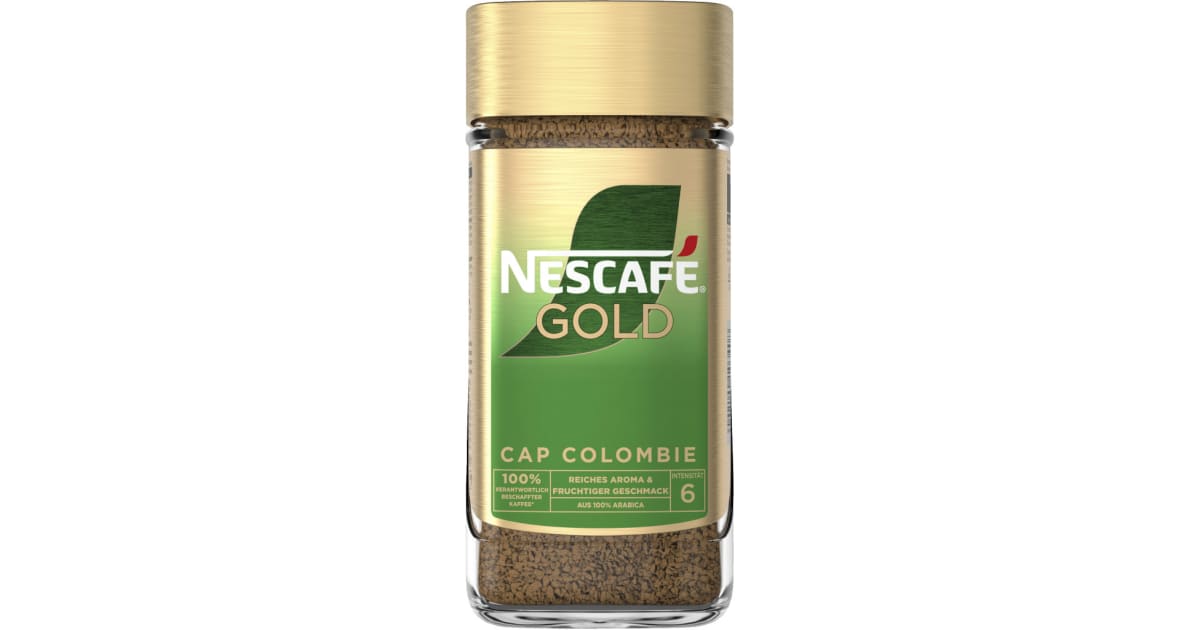 NESCAFE Gold Cap Colombie Löskaffee 200 gr