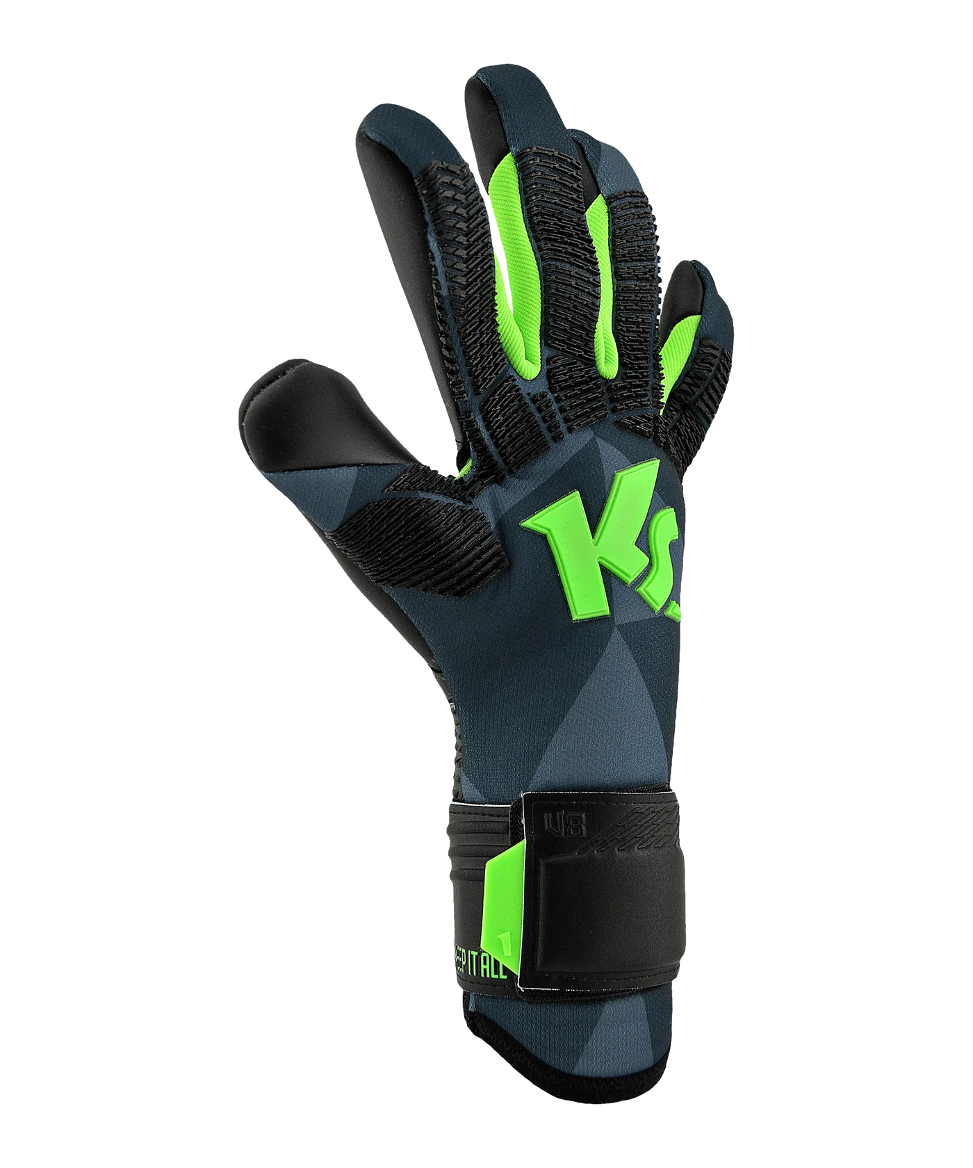 KEEPERsport Varan8 Champ Power Demon Torwarthandschuhe Schwarz