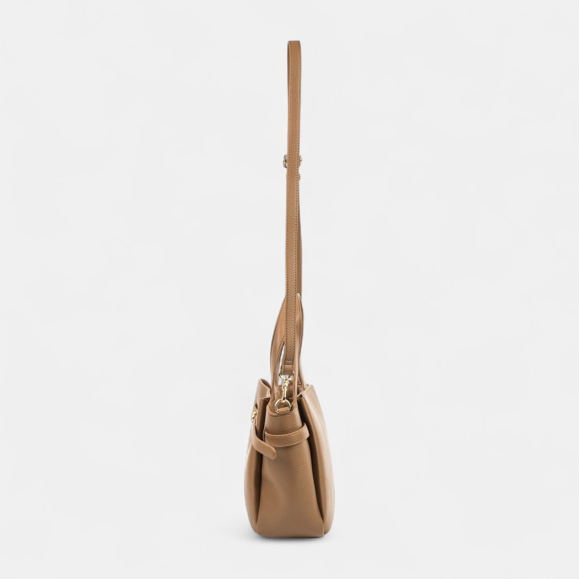 Sac à main taupe