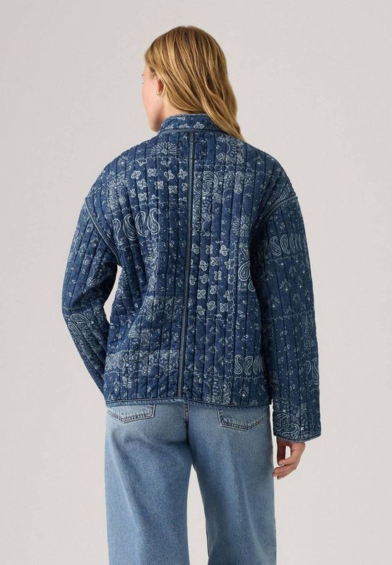 LEVI'S - Liner Jacket - Gewatteerde Jas - Blauw Denim