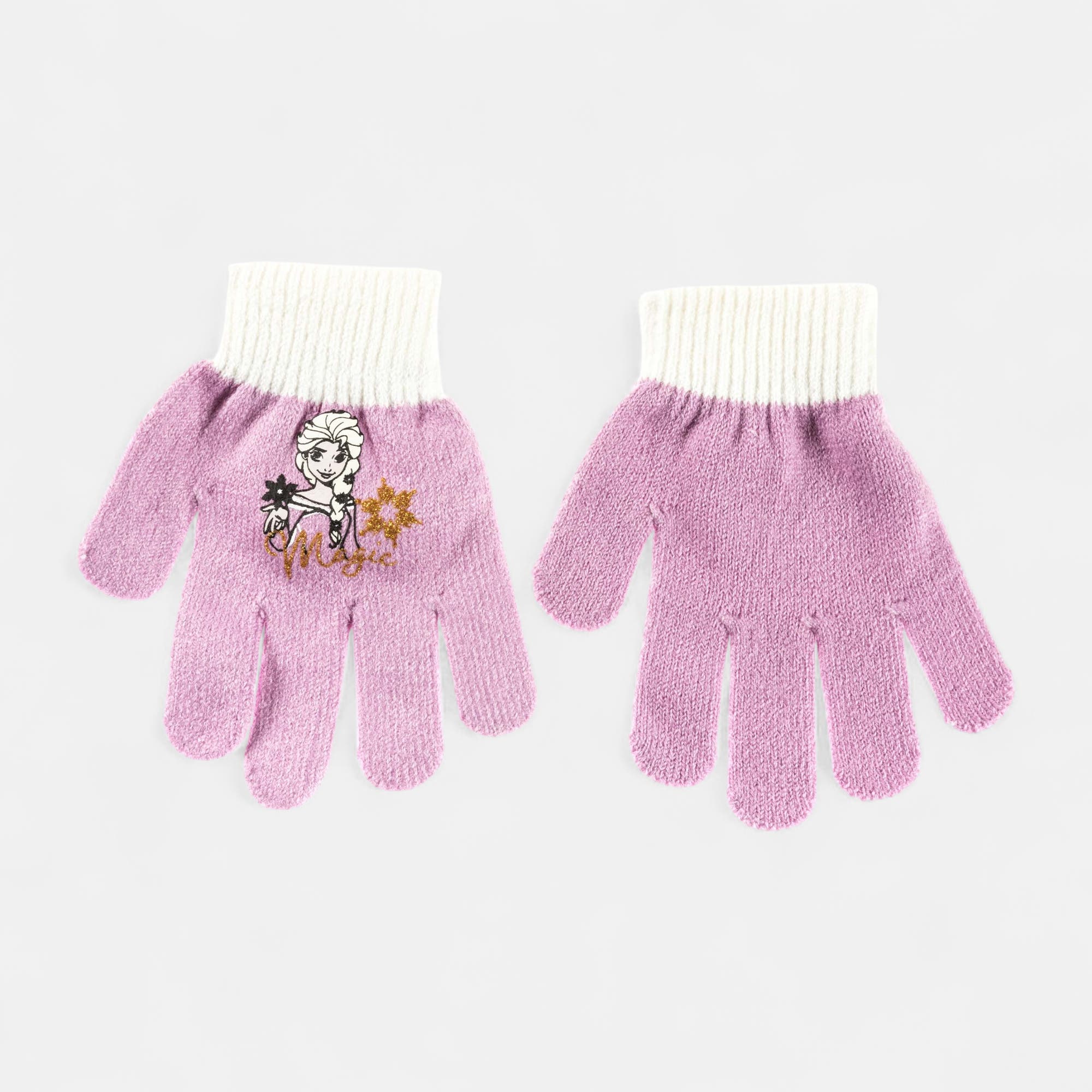 Gants rose