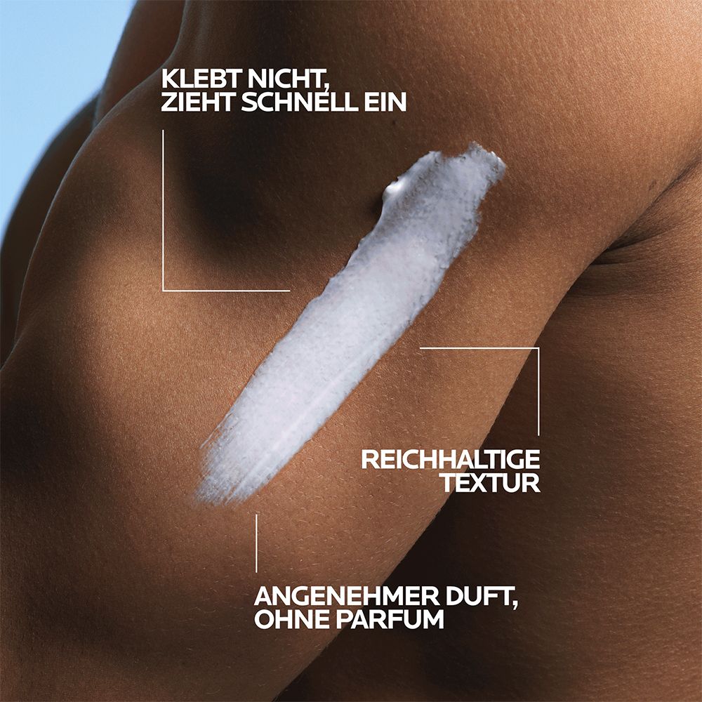 La Roche Posay Lipikar Lait Urea 10 %: Feuchtigkeitsspendende Körperlotion mit 10 % Urea für sehr trockene Haut + La Roche Posay Lipikar Huil Lavant 100ml GRATIS