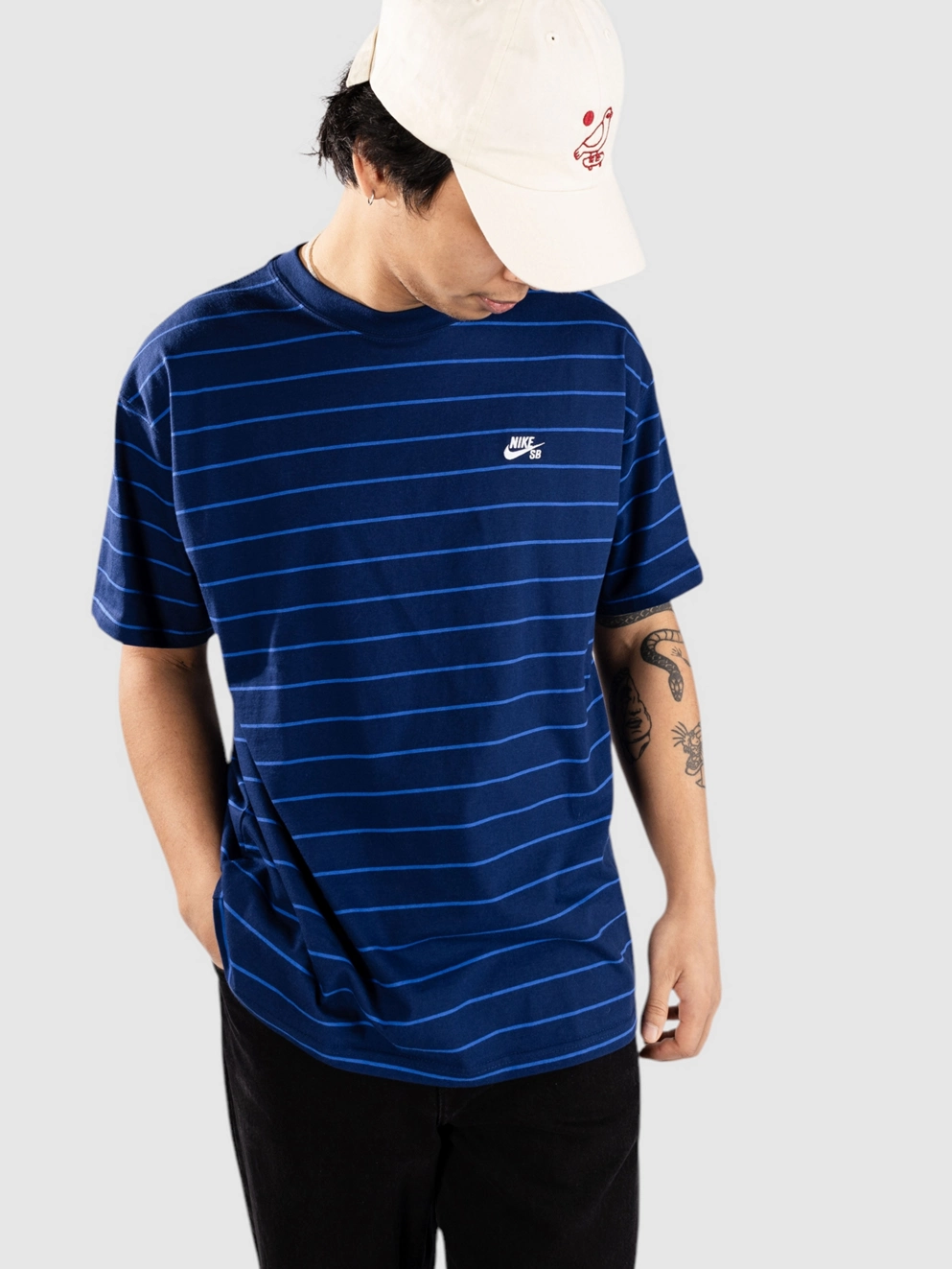 Nike SB M90 Stripe T-Shirt blue void