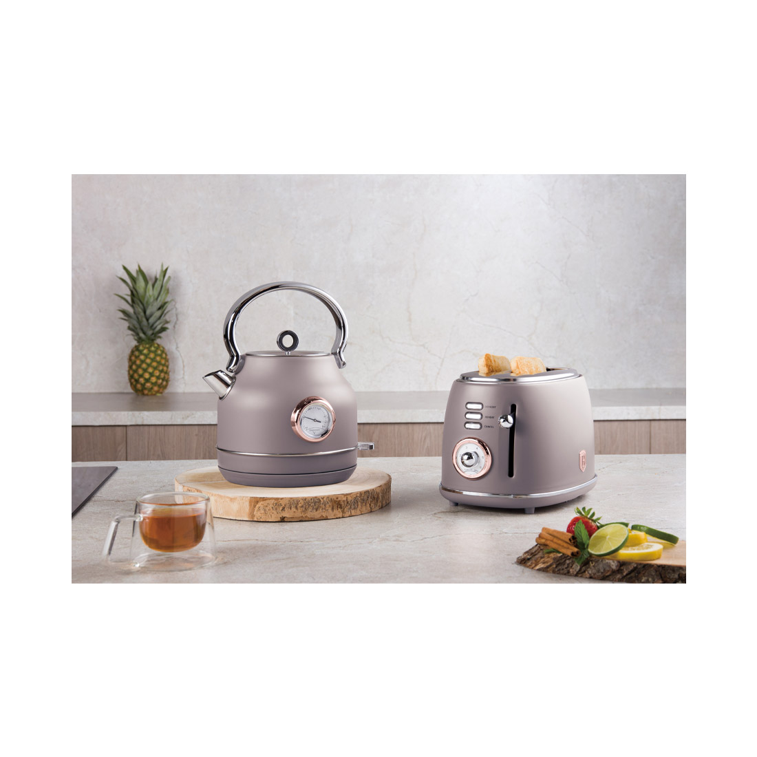 Berlinger Haus Toaster matt Taupe Collection
