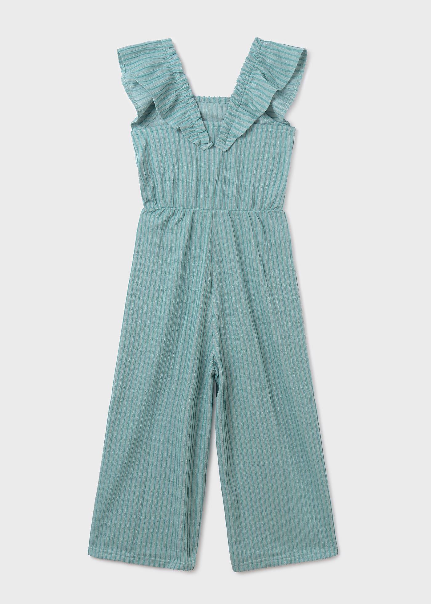 Macacão de malha lurex para meninas
