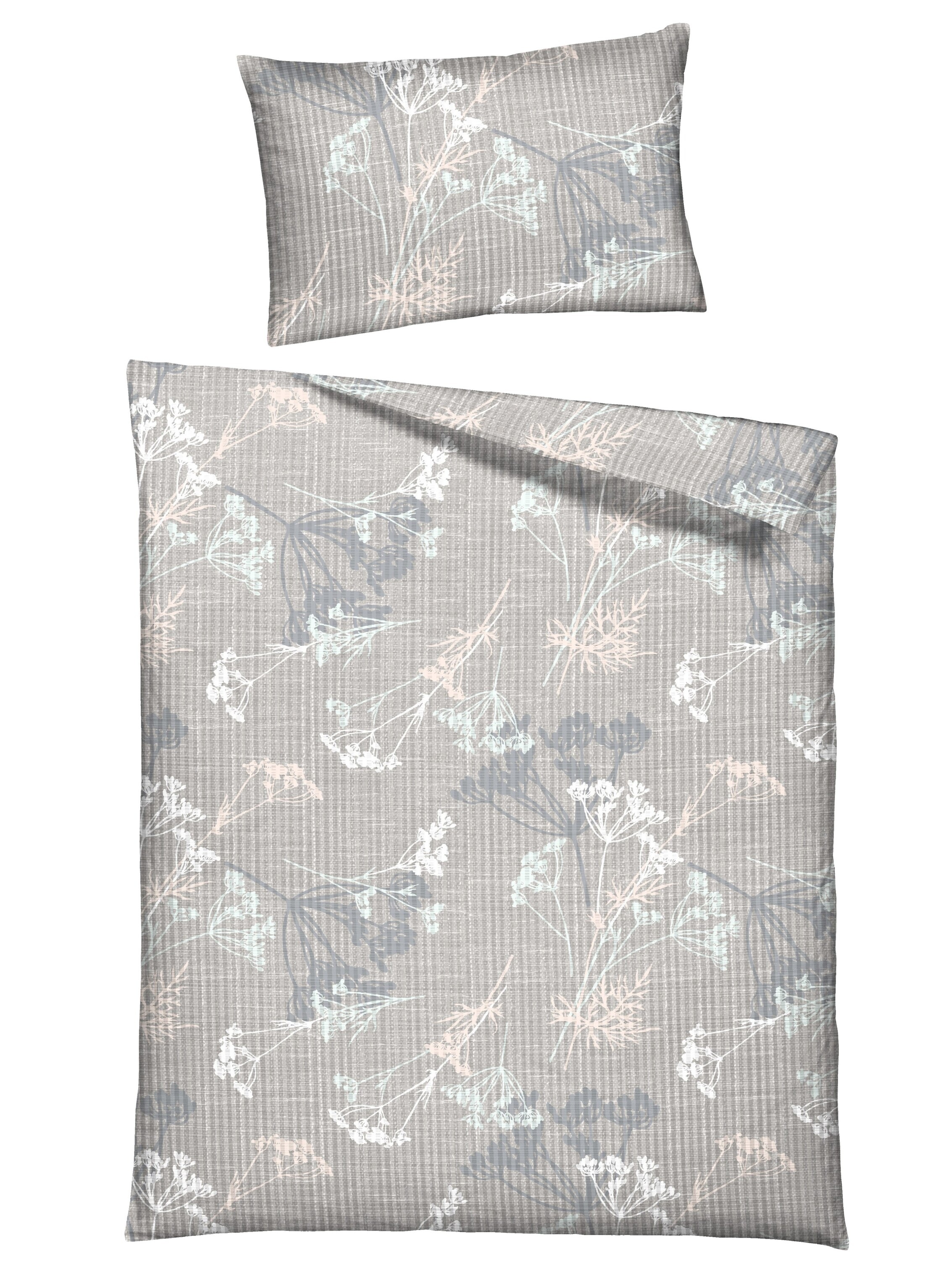 HOME FASHION Bettbezug »TweeDee« verdeckter Reissverschluss